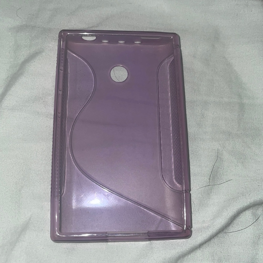 Purple tracphone case